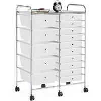 15 Drawers-White