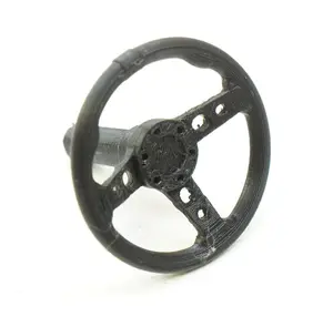110 Scale Steering Wheel for RC Truck & Crawler Proline 3D Printed (WHITE ONLY)