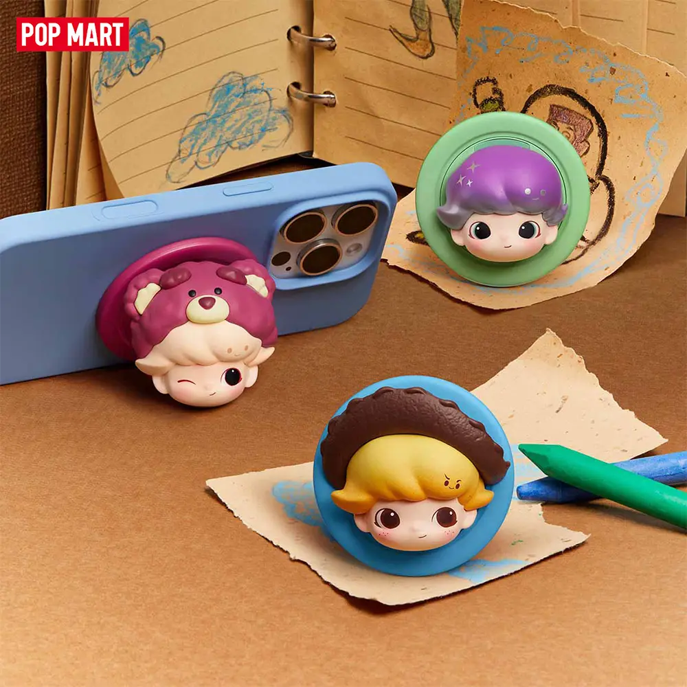 【NEW】POP MART DIMOO WORLD × PIXAR Series-Magnetic Phone Holder Blind Box[ship by Aug. 5th]