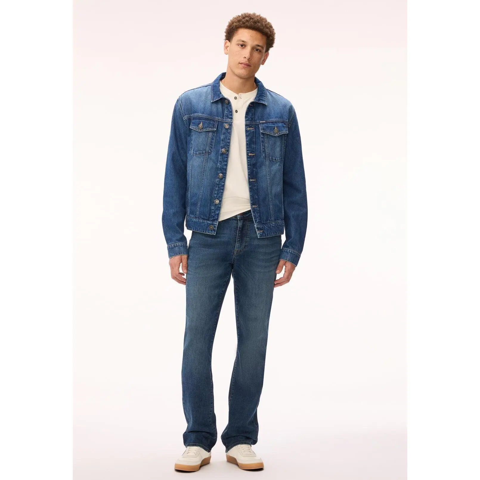 Six Men's Straight Jeans, Lightly Worn - BM26167