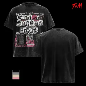 GreyDay 2026 v1 Tour Shirt Icideboys Hip-Hop G59 Shirt Gift for Fan G59 Merch Scrim Ruby Unisex Concert Tee