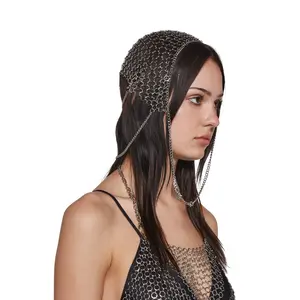 Ambient Chainmail Head Scarf