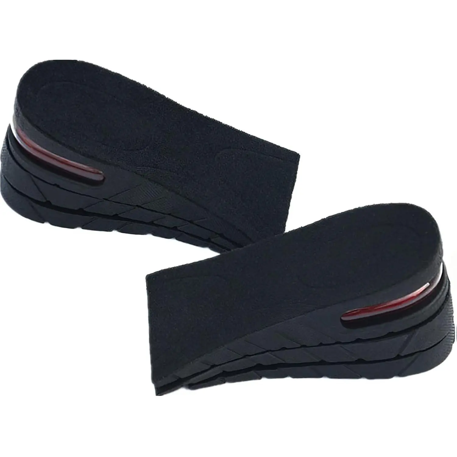 Height Increase Insoles 3-Layer Air up Shoe Lifts Elevator Shoes Insole -6 cm (2.4 inches) Heels Lift Inserts for Men and Women | TikTok Finds