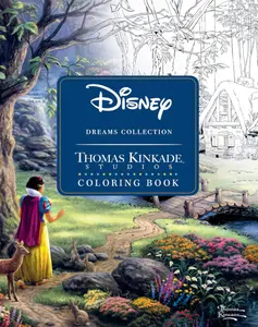 Disney Dreams Collection Thomas Kinkade Studios Coloring Book Paperback – Coloring Book, September 19, 2017
