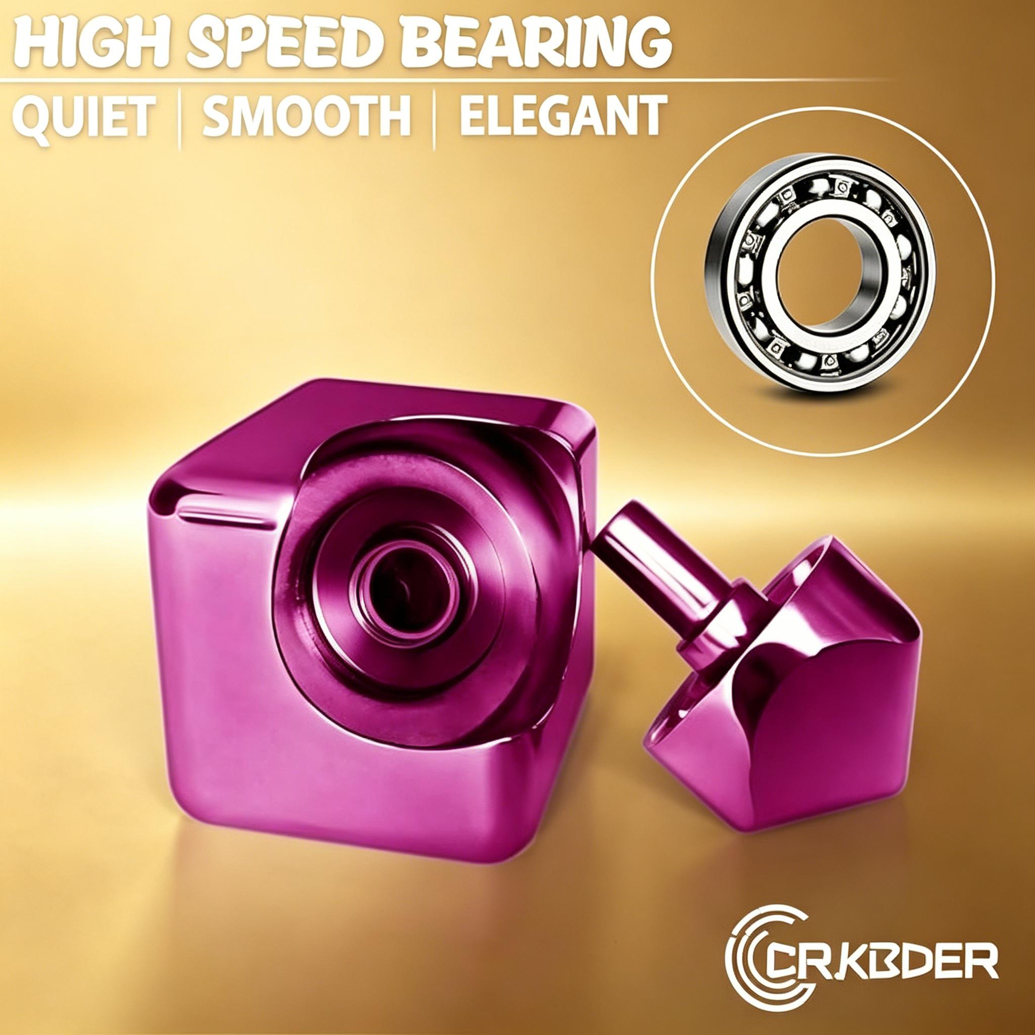 Fidget Spinner & Fidget Cube Toys for Adults, Metal EDC Cool Desk Gadgets, Anxiety Stress Relief Sensory Toys for ADHD & Autism, Easter Basket Stuffers & Valentine Gifts for Teens, Boys, Kids