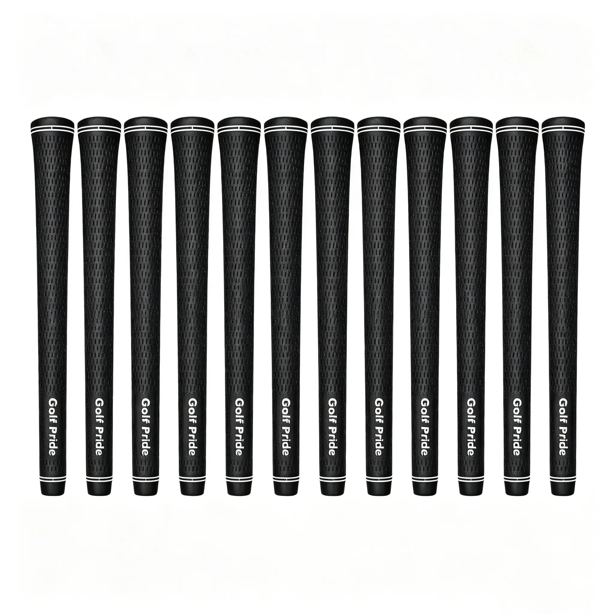 Golf Club Regripping Kit, Standard Textured Anti-Slip Grips, Unisex Golf Equipment for Enhanced Control, Unisex Compatibility, Adults