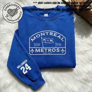 Embroidered Shane Hollander #24 – Montreal Metros Tee | Heated Rivalry Inspired Shirt, Ilya Rozanov Shane Hollander Shirt, Hudson Williams
