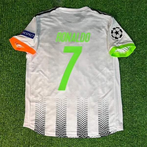 Turin Edition 2019/20 #7 Short Sleeve Soccer Jersey