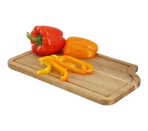 MegaChef 14 x 8.5in Acacia Wood Cutting Butcher Cutting Board