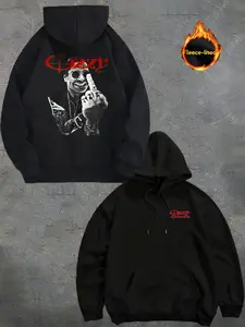 Ozzy lovers, this bold fleece hoodie is iconic! Featuring Ozzy's legendary image, it's a must