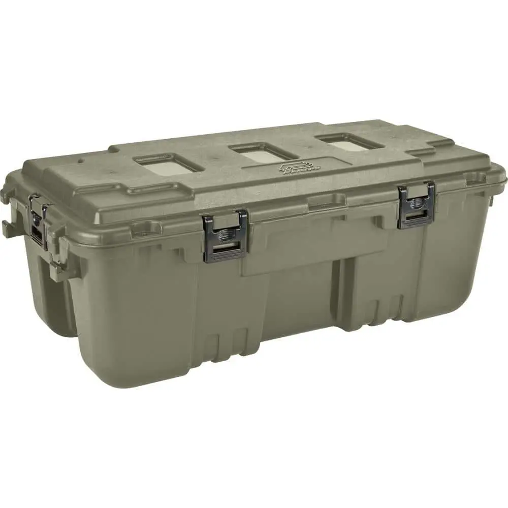 27-Gal. Hinged Storage Box in Olive Drab 27-Gal. Hinged Storage Box in Olive Drab