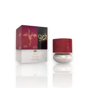 Zakat Perfumes | Warda Rouge | Eau De Parfum |Women's Fragrance | 100 ML - 3.4 oz | Pear Blossom - Red Berries & Italian Mandarin Notes