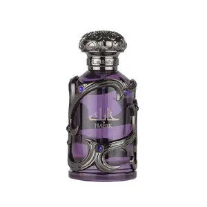 Lattafa Habik Men's EDP, 3.4 oz Bottle Men's Fragrance - Elevated, Luxurious, Non-Sweet, Perfume-Inspired Men's Fragrance