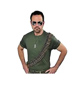 Bullet Belt - Plastic - Steampunk - Military - Costume Accessory - One Size
