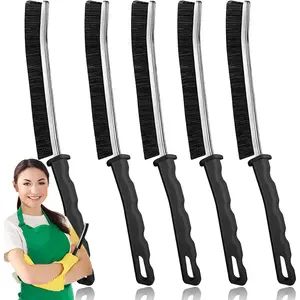 "5-Piece Multifunctional Crevice & Gap Cleaning Brush Set – Hard Bristle Brushes for Baseboards, Blinds, Fans, Window Tracks & More" TURUM