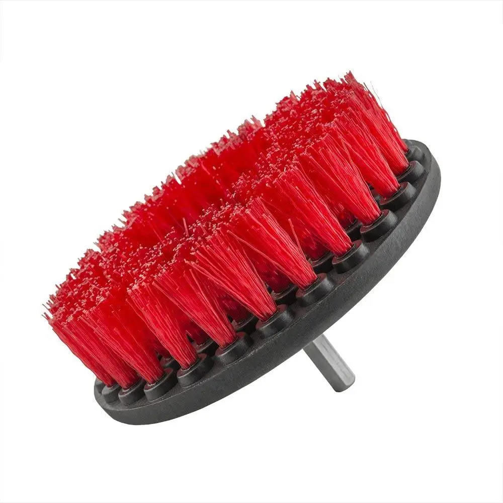 Detailer's Choice Heavy Bristles Brush Heavy Duty w/Drill Attachment