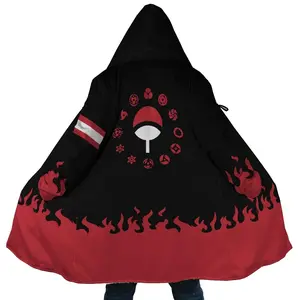 Naruto Dream Cloak Coat, Naruto Anime Men's Women's Hooded coat, Fleece Jackets Coats, Gift For Men And Women