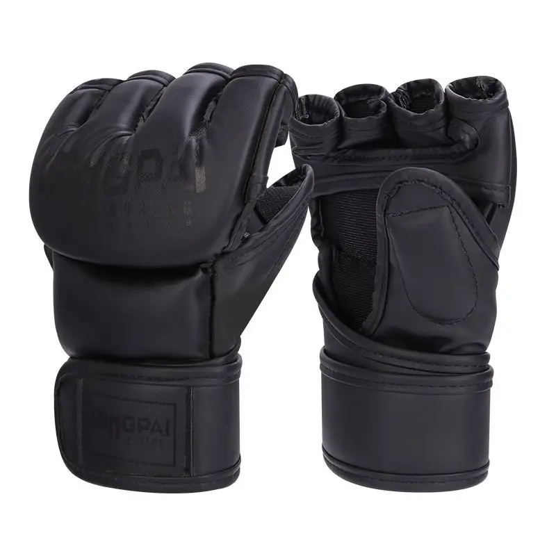 Poison Fang Half Finger Black