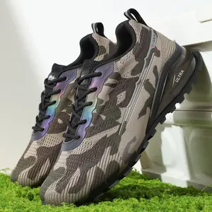 Glosiw Men’s Non-Slip Lightweight Breathable Cushioned Running Shoes, Runner Athletic Shoes for Gym Training, Casual Walking & Daily Outdoor Work Footwear, Runner Athletic Shoe Sneaker