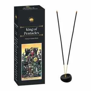 Pentacles Hexa Incense Sticks – Prosperity, Abundance & Grounding | Tarot-Inspired Ritual Incense | 20 Sticks