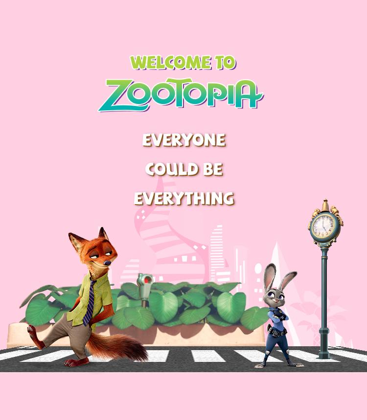 WOSADO Disney Zootopia Limited Edition Soft Magnetic Eyelashes All-in-One Box Waterproof Reusable Glue-Free Makeup Cosmetic Natural Style 4 Pieces Set Storage