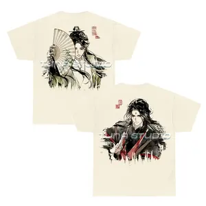 Luo Binghe Shen Yuan Shirt, Scum Villain's Self-Saving System Shirt, Shen Qingqiu Manhua Chinese Comic Novels T-shirt Gift For MDZS Fan Fabric Top