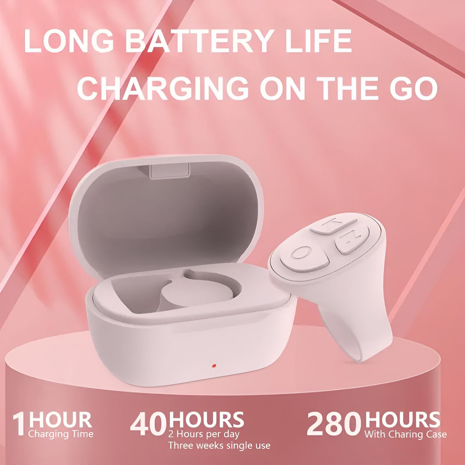 Wireless Media Button Remote for iPhone, iPad, Android – Auto Clicker & Page Turner Add to cart Buy now | Selfie Scrolling Ring | Kindle App Compatible | Hands-Free Control