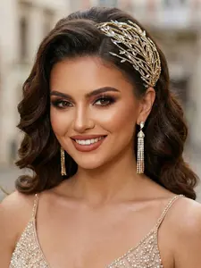 Luxurious Rhinestone Hairband for Women, Elegant Wedding Bride Accessory, Festival Party Hairstyle Decor, Perfect for Events and Shows