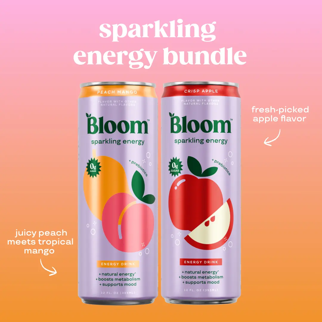 Energy Drink - Crisp Apple + Peach Mango