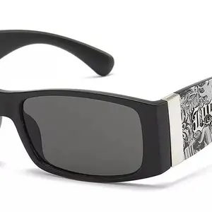 Sunglasses Graffiti Skull Printed Legs Mirror Lens Plastic Frame Sport Men.