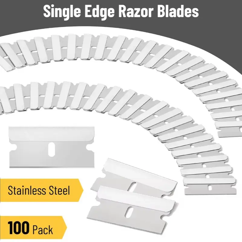 100PCS Pack single edge blade box