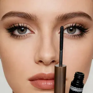 Daily Natural Innocent Eye Makeup, Korean Mascara & Eyelash Primer, Long-Lasting, Voluminous, Curling, Easy Application