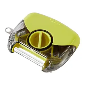 Premium 3-in-1 Kitchen Peeler, Multi Functional Heavy Duty Stainless Steel Multi-Tool with Vegetable Peeling, Julienne Shredding, Kitchen Gadget,Kitchen Tool, Ideal for Peeling Sugar Cane, Pumpkin, Fruits and Vegetables