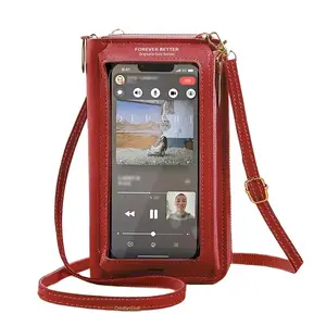 Multifunctional Touch Screen Phone Purse - Anti-Theft Crossbody Wallet & Phone Pouch for Women 2026