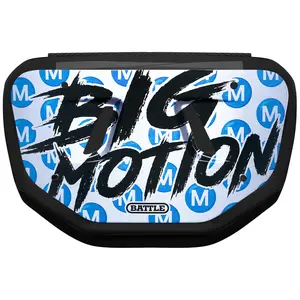 Battle Sports Big Motion Chrome Protective Football Back Plate