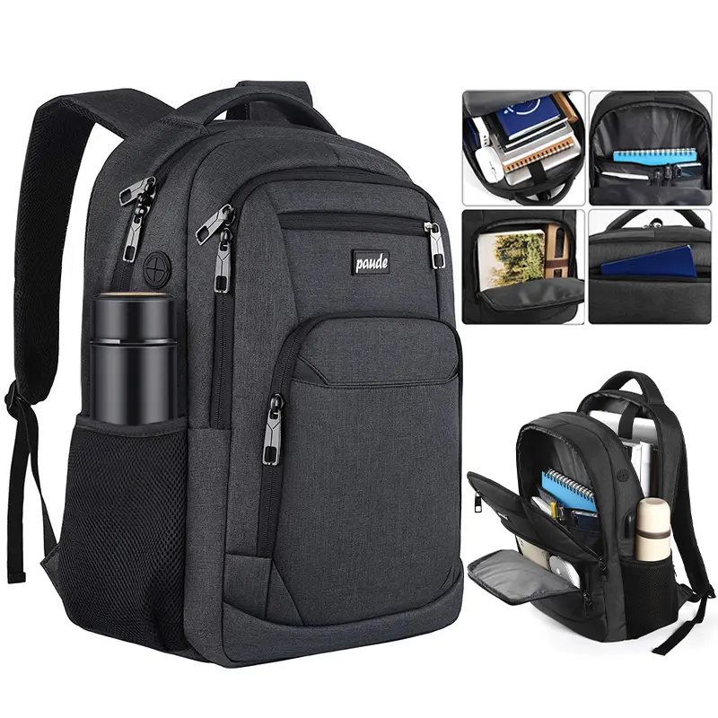 17 Inch Large Black Backpack V-Quilted with USB Charging Port | Expandable for Business & Travel - TikTok Shop 17 Inch Large Black Backpack V-Quilted with USB Charging Port | Expandable for Business & Travel - TikTok Shop