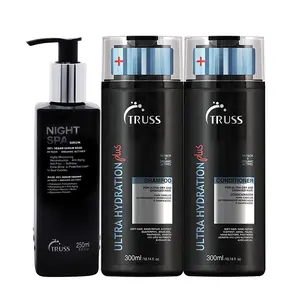 TRUSS Ultra Hydration PLUS Shampoo and Conditioner Set Bundle with Night Spa