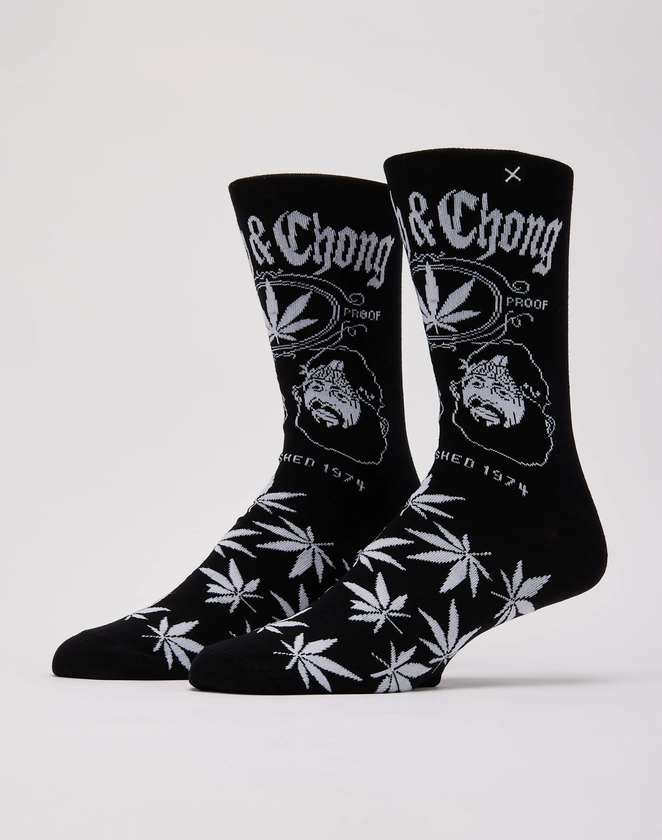 Mens Odd Sox Cheech & Chong Crew Socks