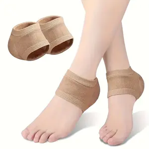 [2pcs Heel Protection Socks] 2pcs/4pcs Moisturizing Gel Heel Protection Socks | High Heel Socks for Cracking, Day and Night Foot Care Sleeves