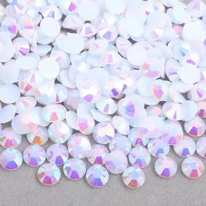 White Sprinkles AB Jelly Rhinestones