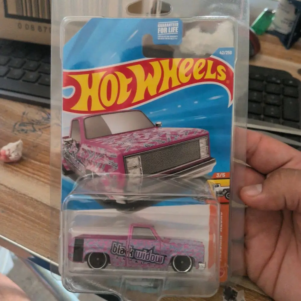 Hot Wheels Pink 83 Chevrolet Silverado Die-Cast Toy Car