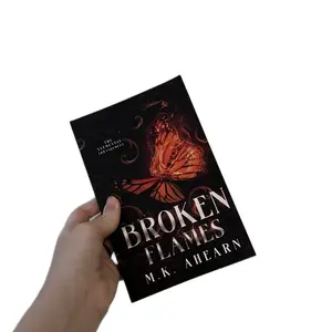 Broken Flames Signed by Author MK Ahearn