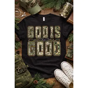 Ready to Press God Is Good DTf