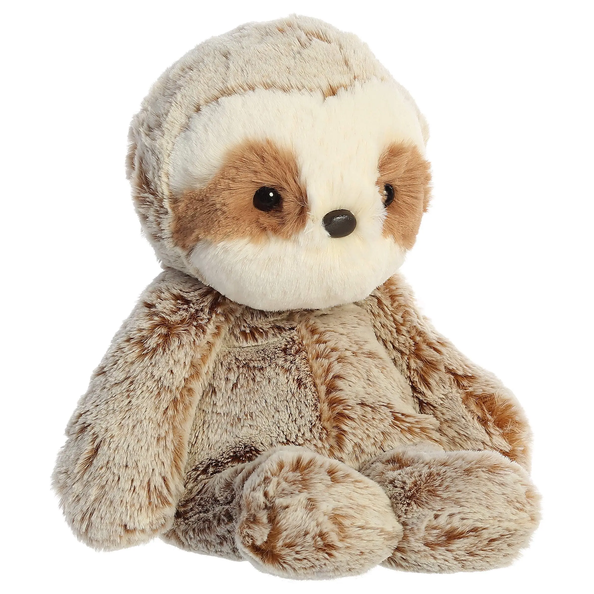 Aurora Snuggly Sweet & Softer Sloth Stuffed Animal - Comforting Companion - Imaginative Play - Brown 6.5 Inches