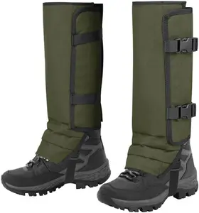 Snake Gaiters Leg Guards for Men & Women – Waterproof Adjustable Snake Bite Protection, Lower Leg Snake Chaps for Hiking, Hunting & Outdoor Use