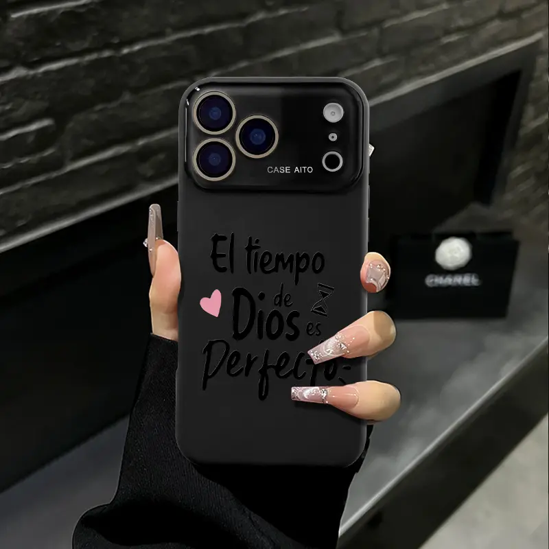 for iPhone 13 God's Timing Is Perfect Spanish Quote Phone Case for iPhone 17 Pro Max for iPhone 13 God's Timing Is Perfect Spanish Quote Phone Case for iPhone 17 Pro Max