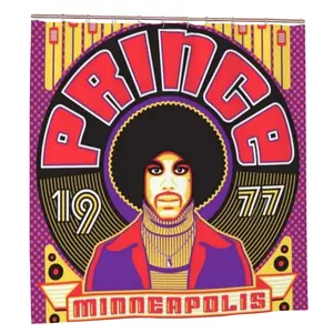 Prince 1977 Retro Portrait Shower Curtain