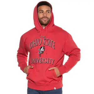 Ohio State Buckeyes Cap-E-Tan Pullover Hoodie