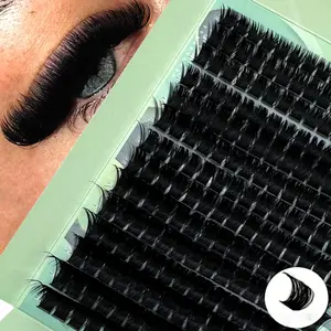 300D/200D/180D/160D/140/120D/110D Fluffy Lash Clusters Thick Cluster Eyelash Extensions Individual Lashes Faux Mink Eyelash Clusters D Curl 8MM/10MM/12MM/14MM/16MM Lash Extension Dramatic Eyelash Extensions Eyelashes Clusterslash Clusters,Eyelash Clusters