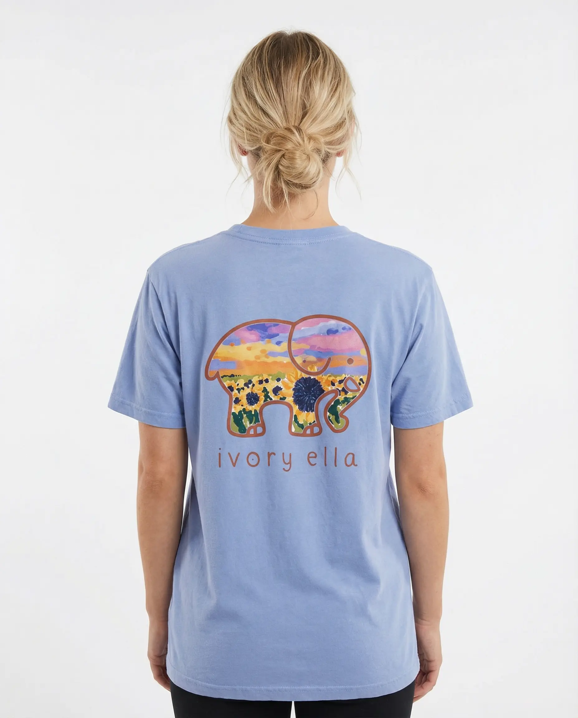 Sunflower Fields Unisex Heavyweight T-shirt